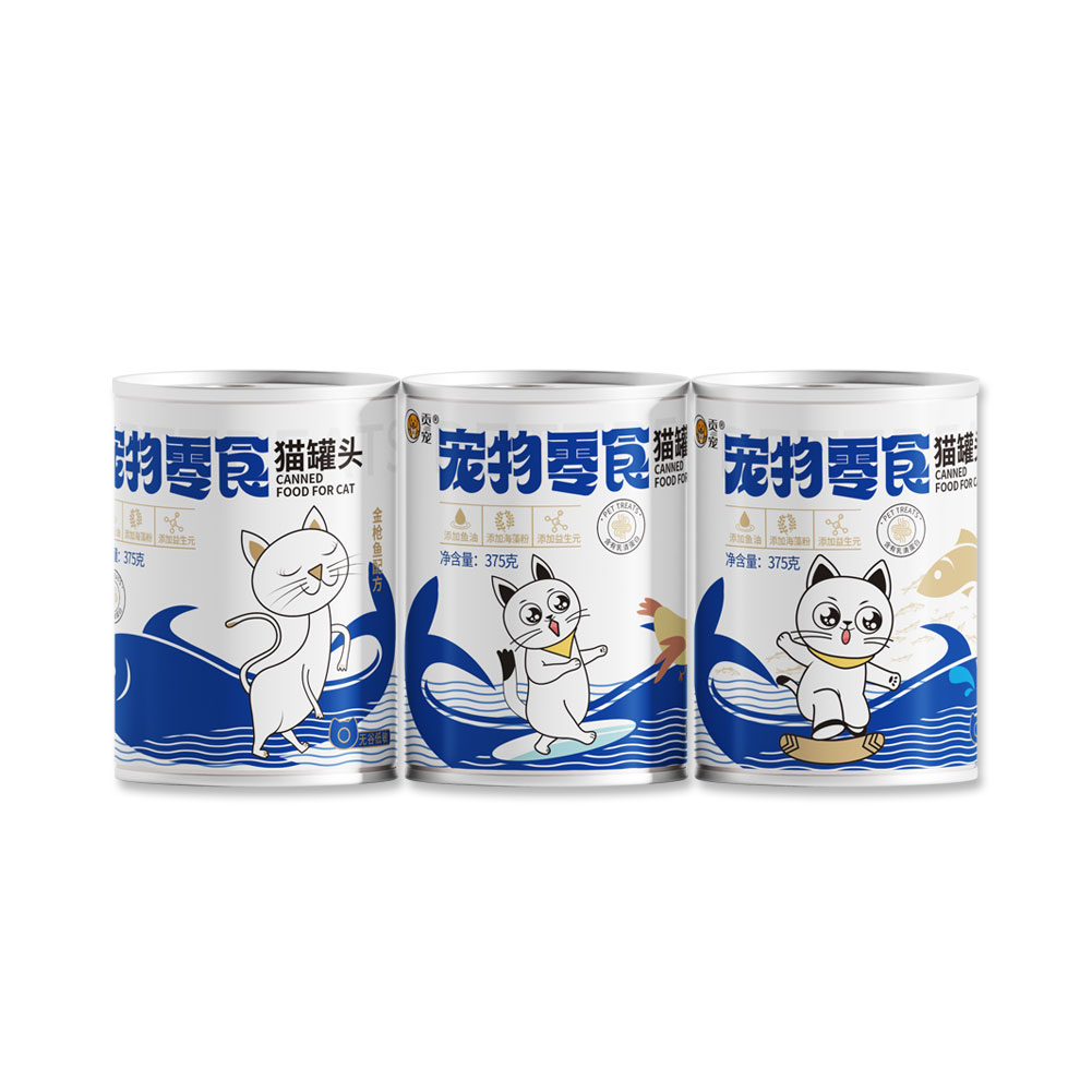 猫零食罐头（375g）